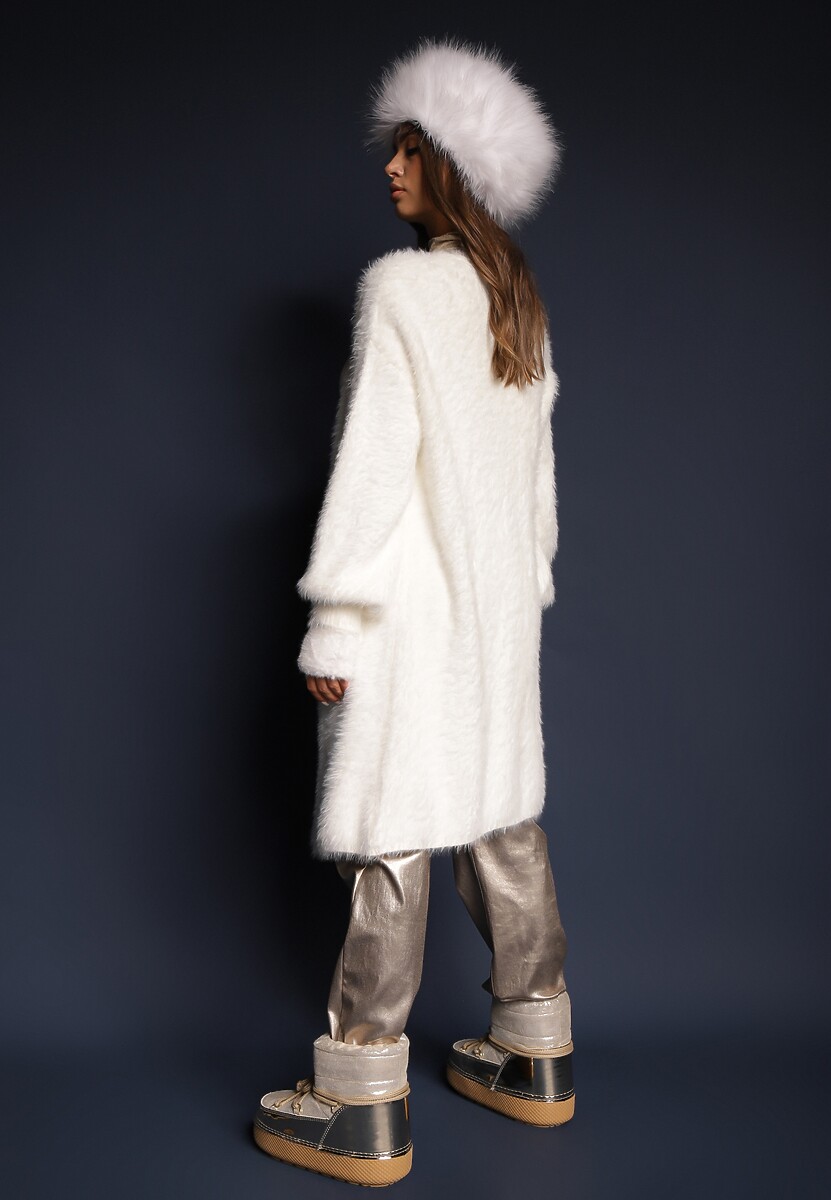 Cardigan Rianessa Alb 3