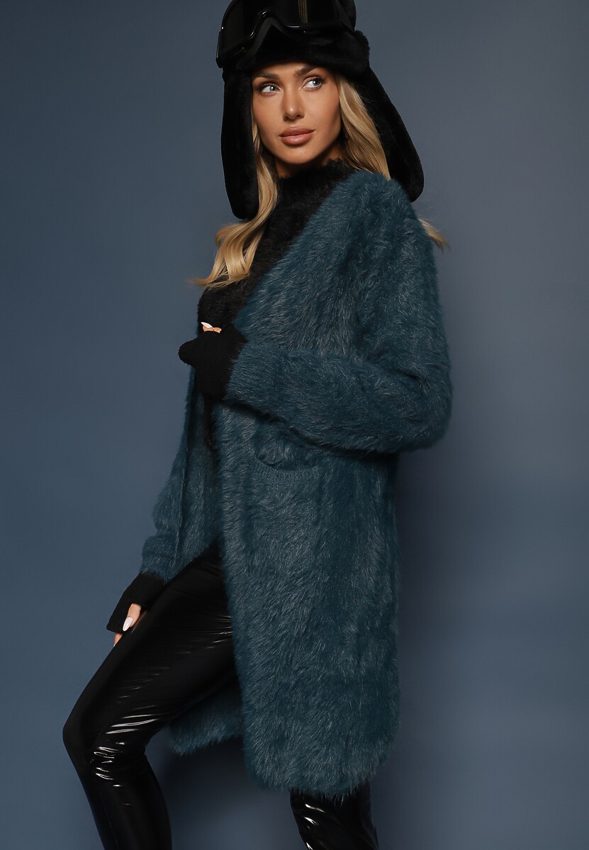 Cardigan Rianessa Verde închis 1