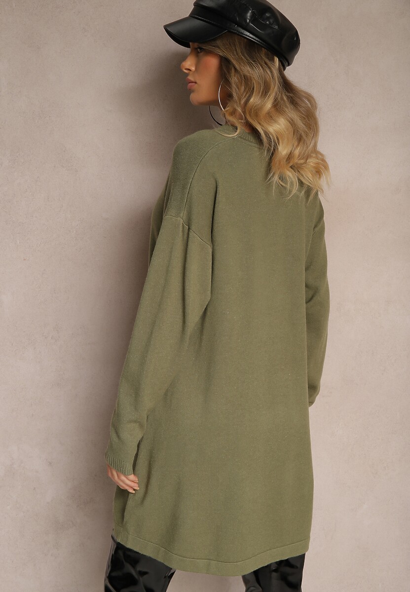 Rochie Kaidrea Verde închis 3