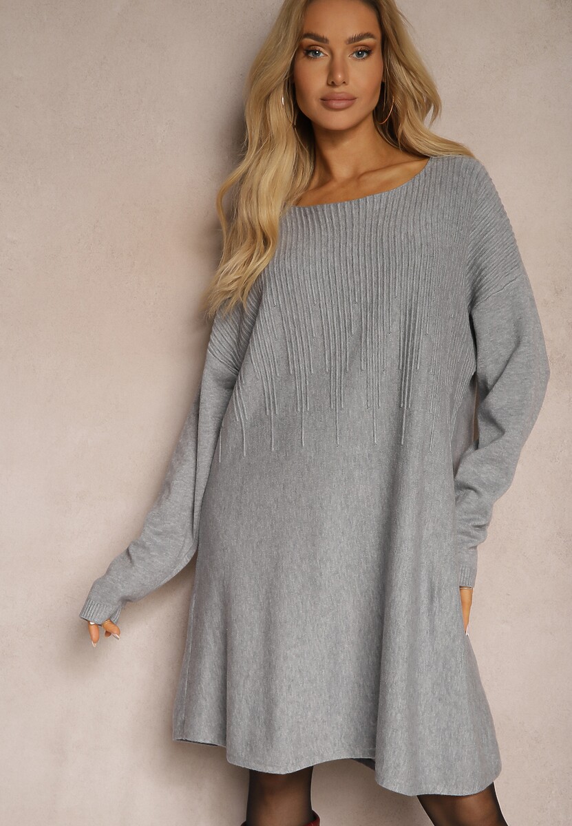 Rochie Narimera Gri 1
