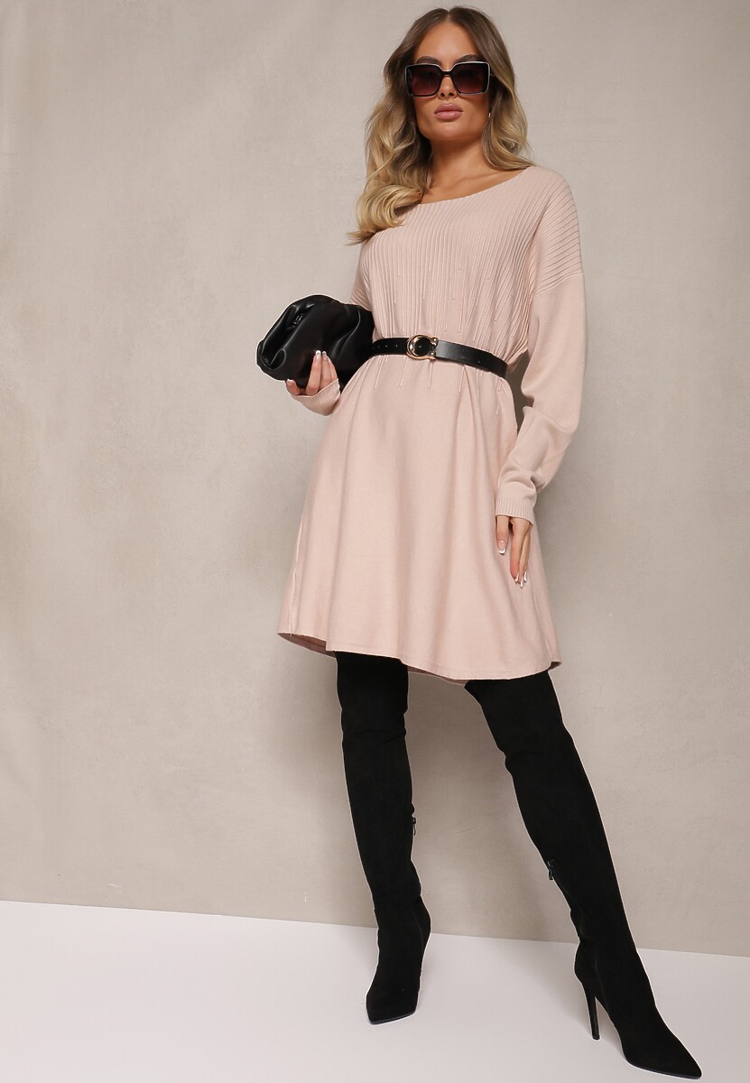 Rochie Narimera Bej deschis 2