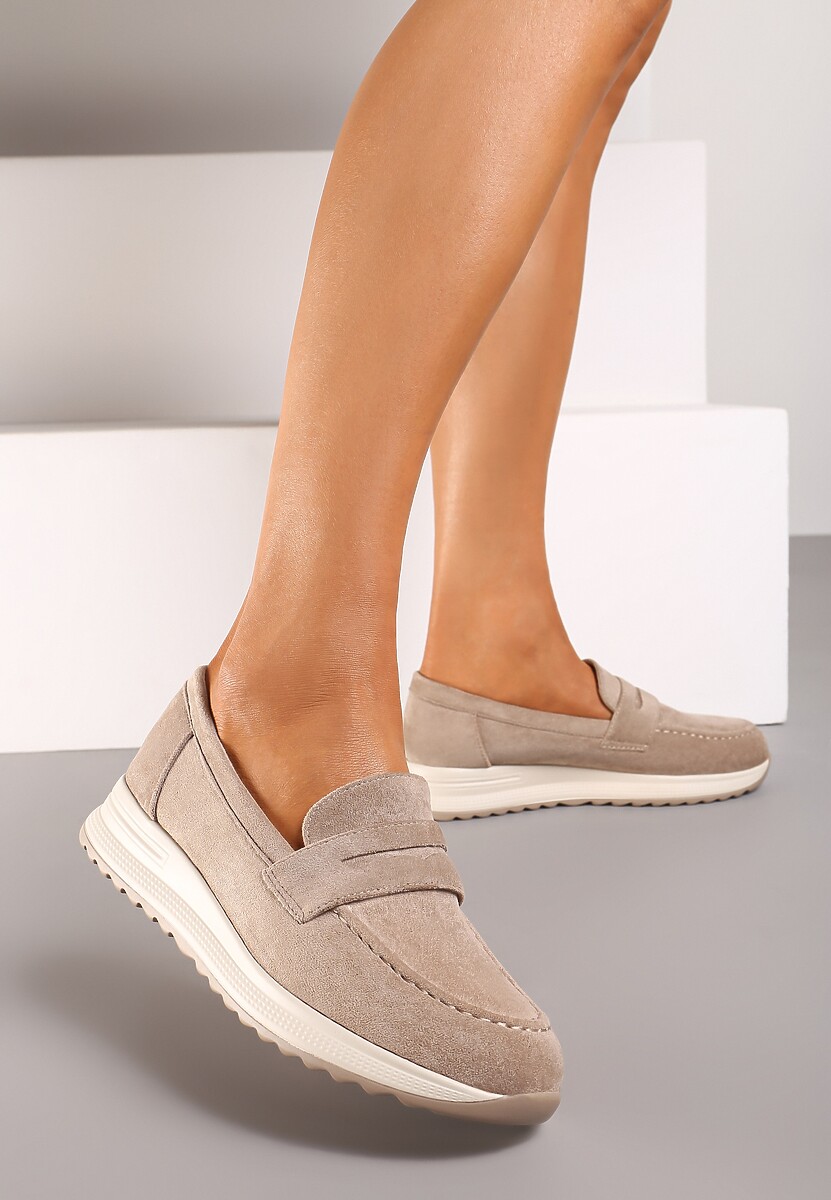 Mocasini Teralee Bej 1