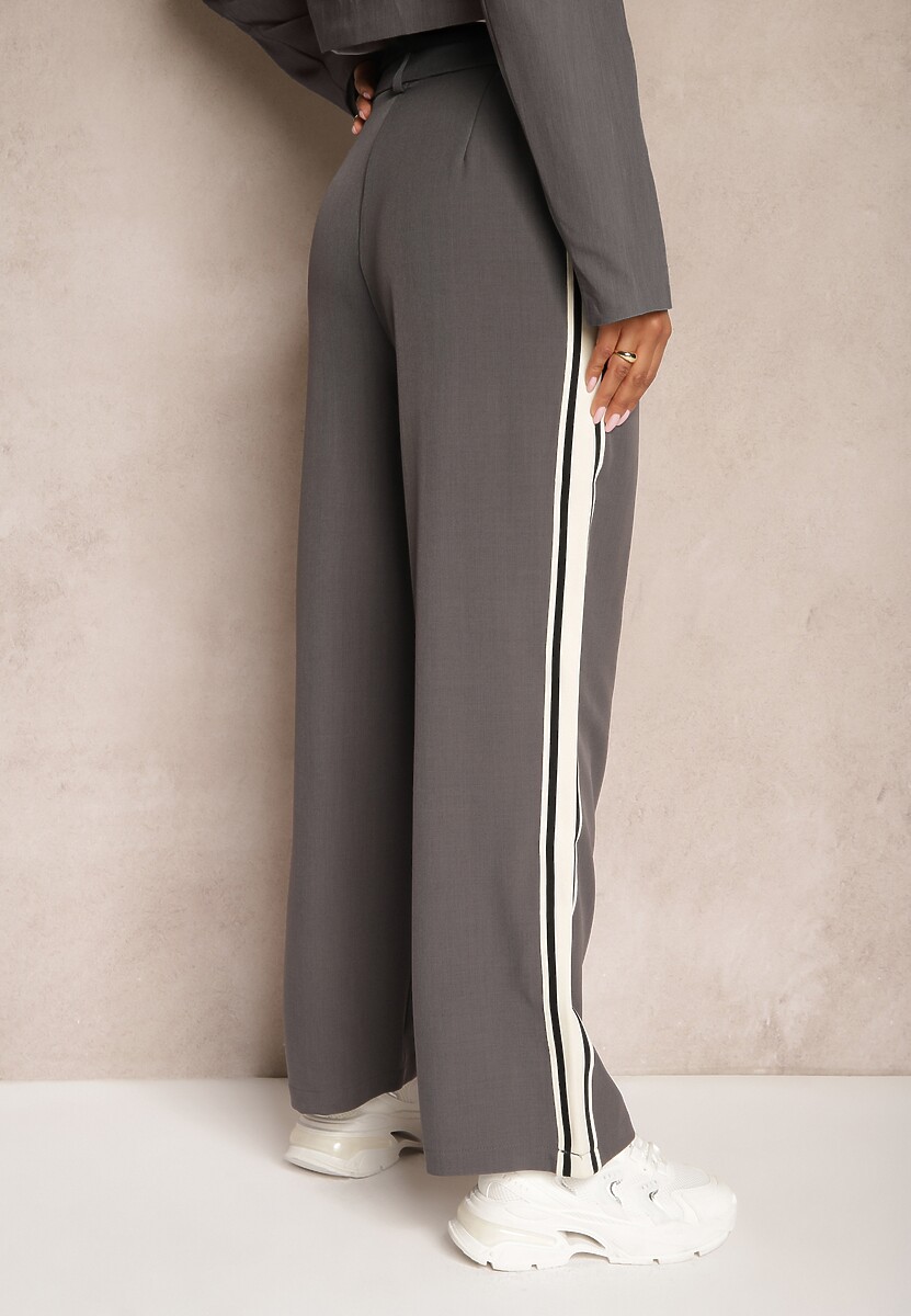Pantaloni Meloriah Gri 3