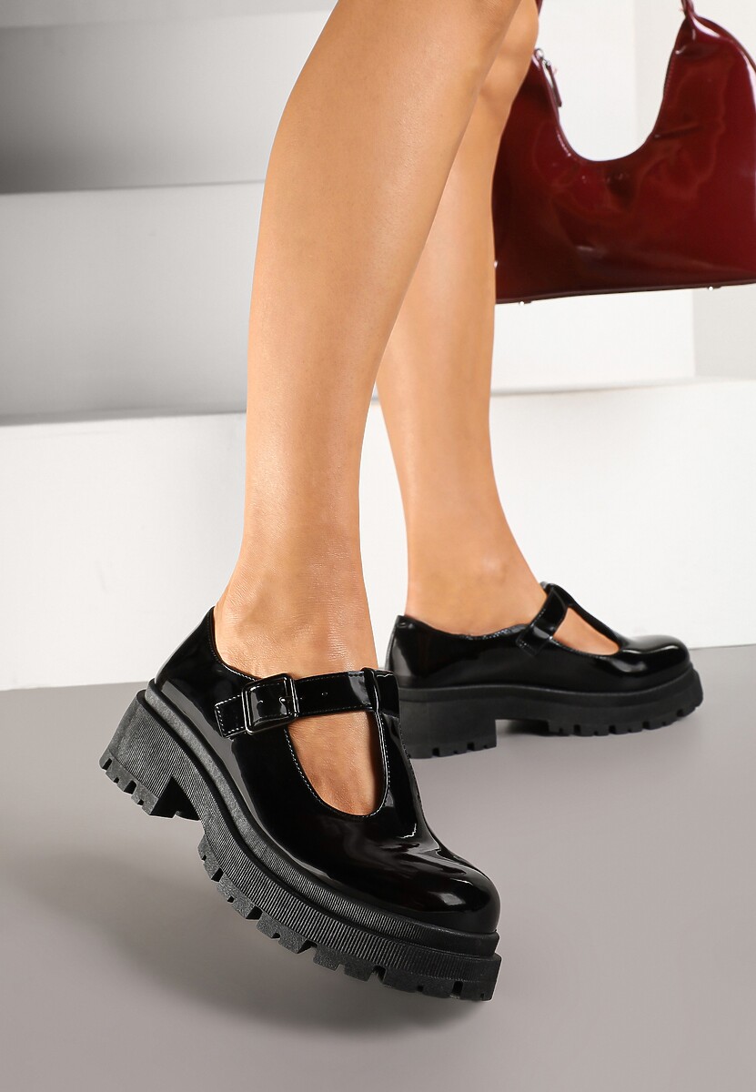 Pantofi casual Elondria Negri 1
