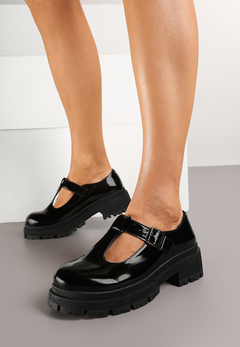 Pantofi casual Elondria Negri 2