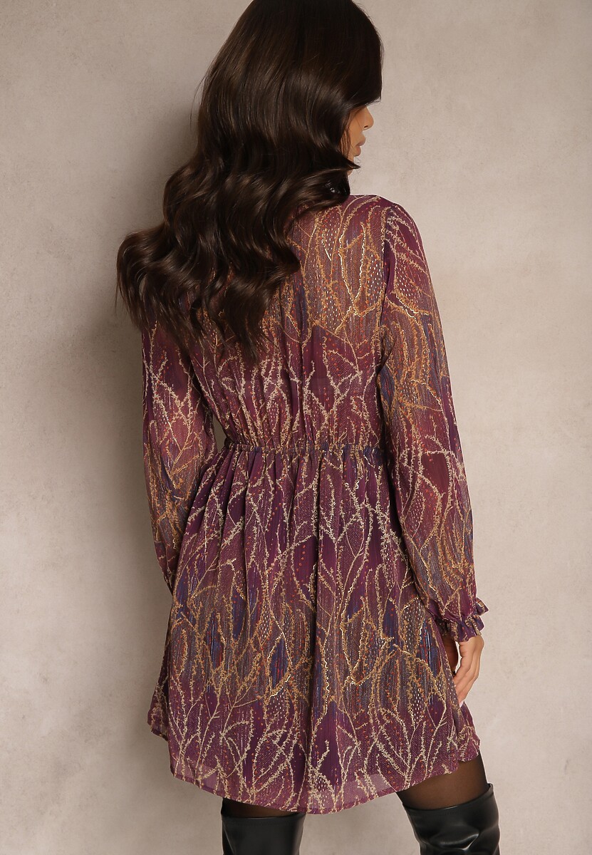 Rochie Evadira Mov 3