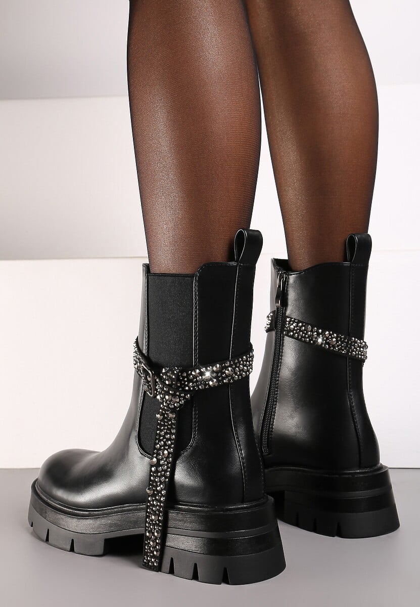 Botine Loraline Negre 3