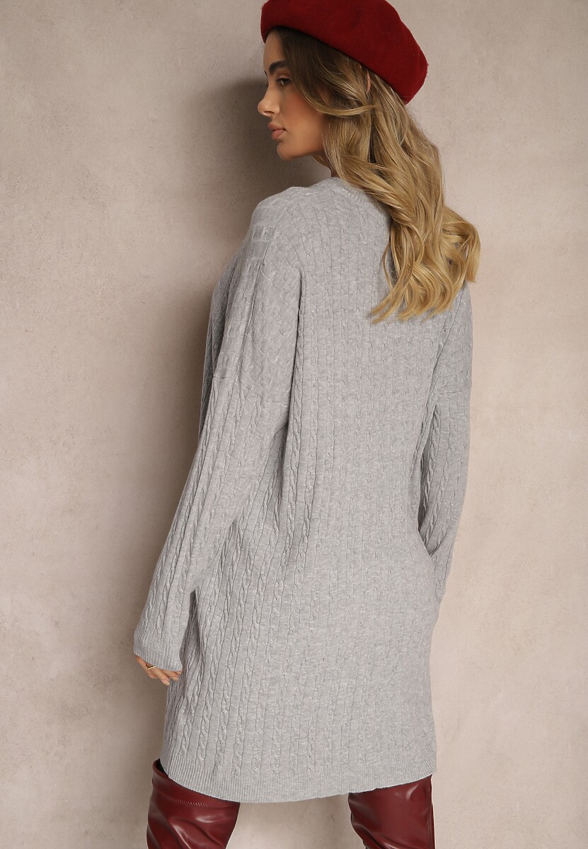 Rochie Gelabra Gri deschis 3