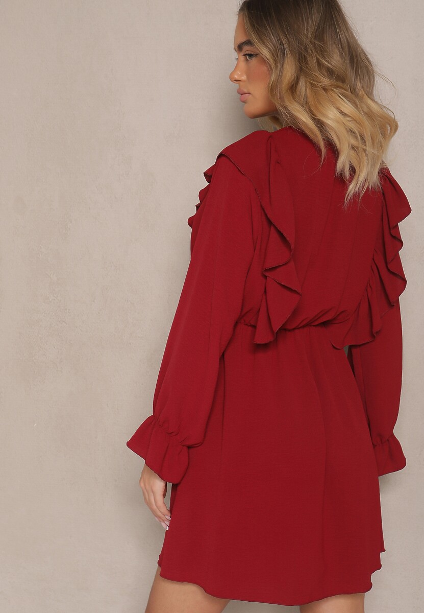 Rochie Melosia Bordo 3