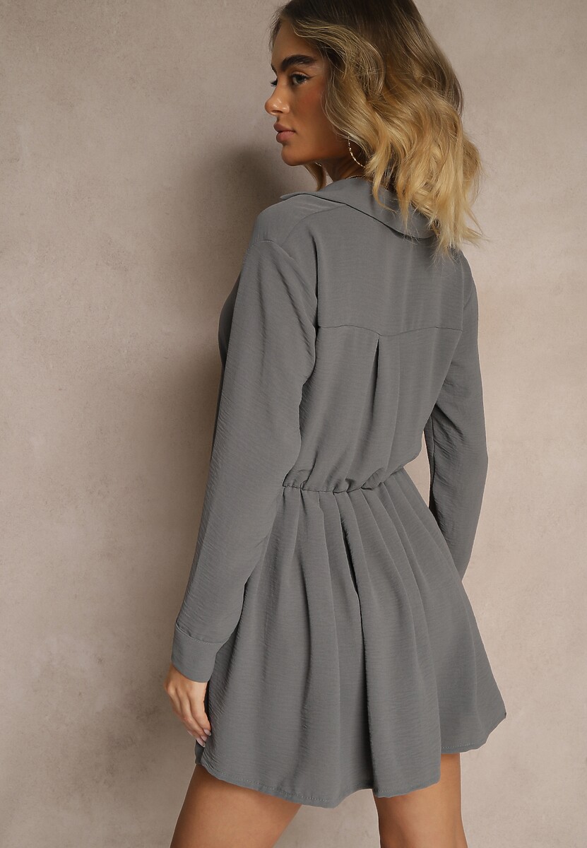 Rochie Eloriana Gri 3