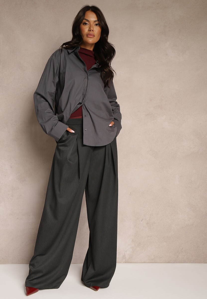Pantaloni Lobine Gri închis 2
