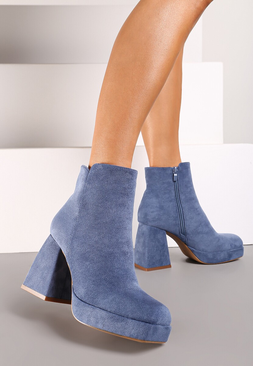 Botine Calindria Albastre 1
