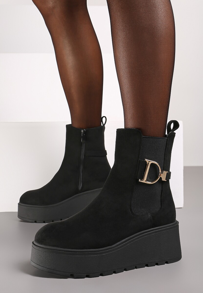 Botine Belienne Negre 1