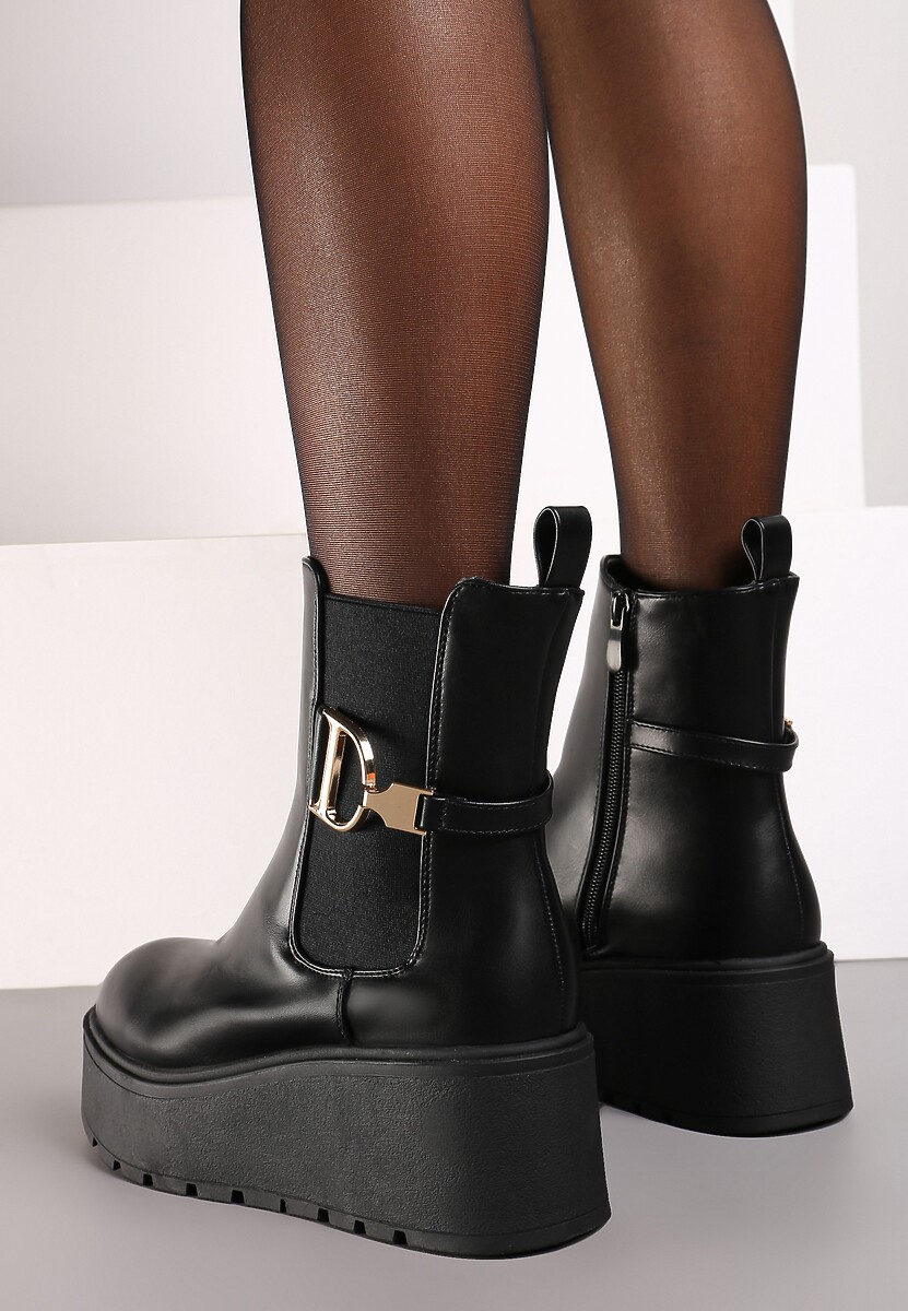 Botine Belienne Negre 3