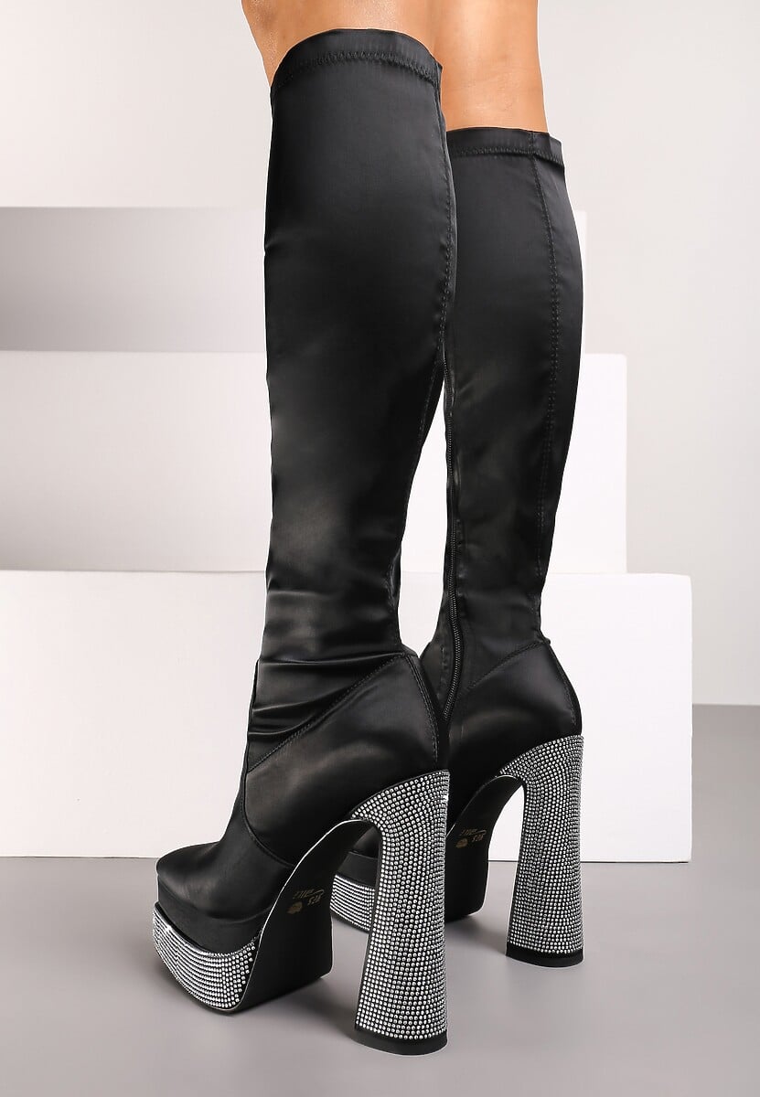 Cizme Evalianne Negre 3