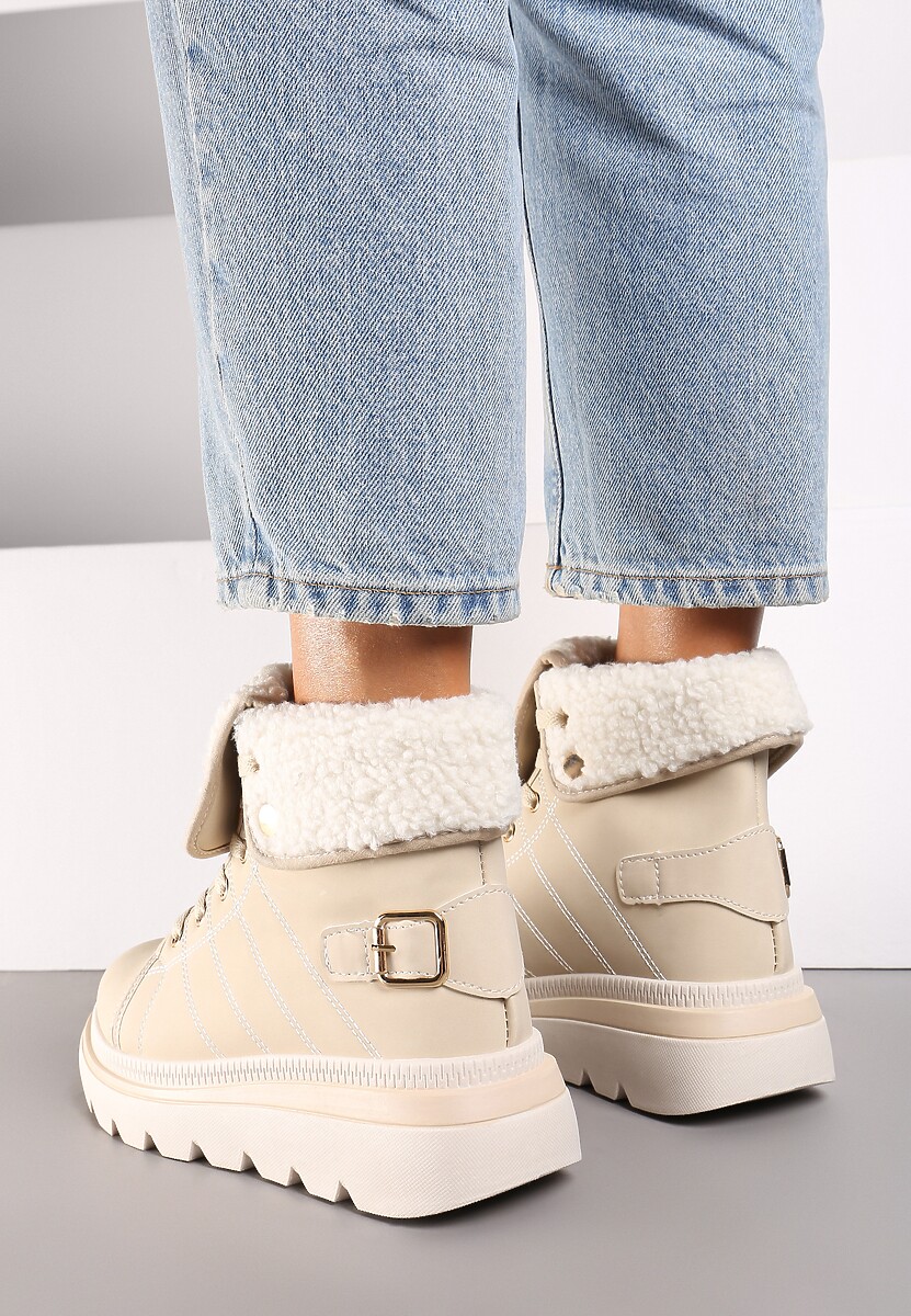 Botine Elabrine Bej 3