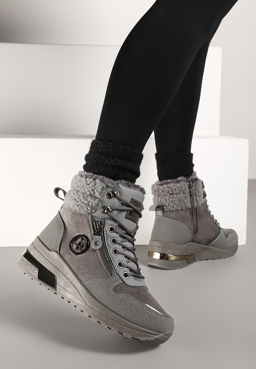 Sneakers Sinelara Gri 1