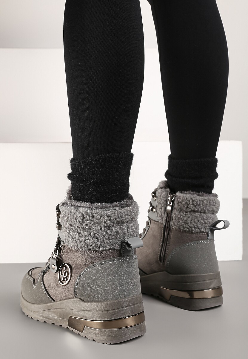 Sneakers Sinelara Gri 3