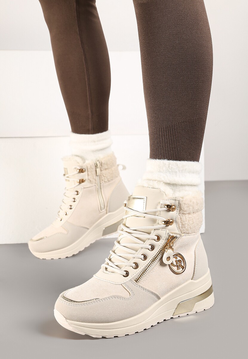 Sneakers Sinelara Bej 3