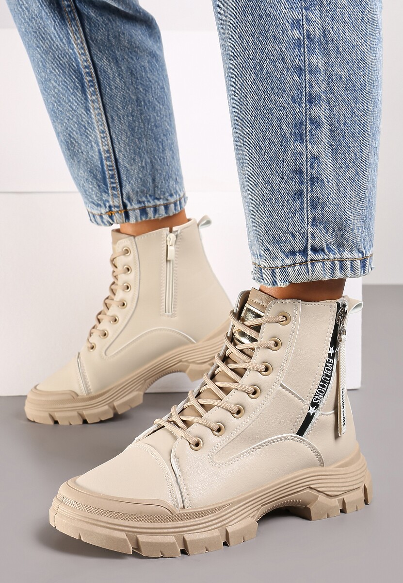 Botine Linicia Bej 2