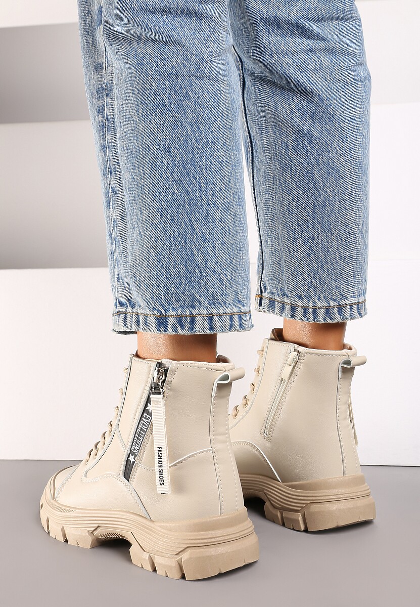 Botine Linicia Bej 3