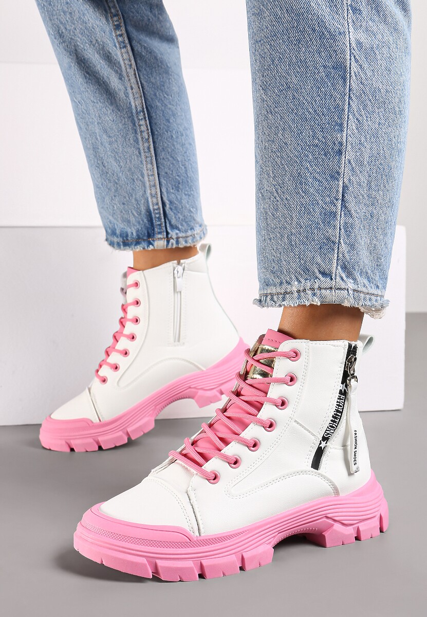 Botine Linicia Fucsia 1