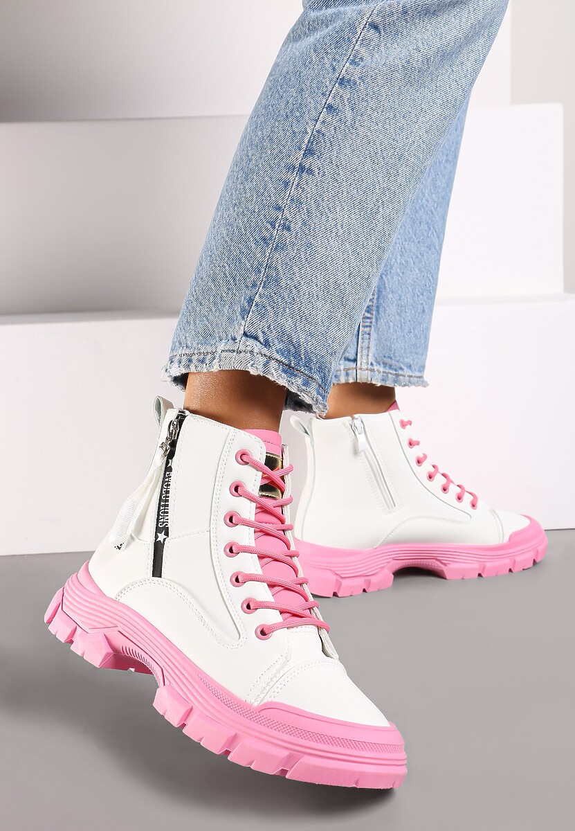 Botine Linicia Fucsia 2