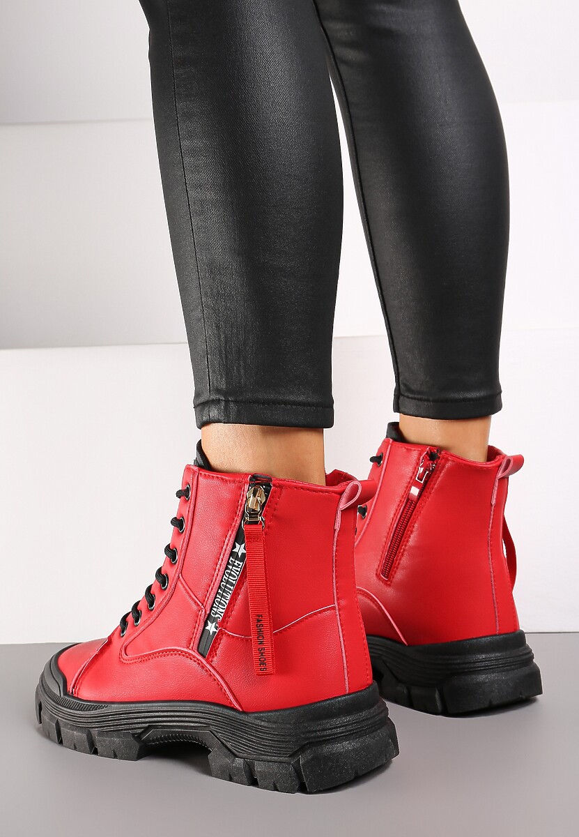 Botine Linicia Roșii 3