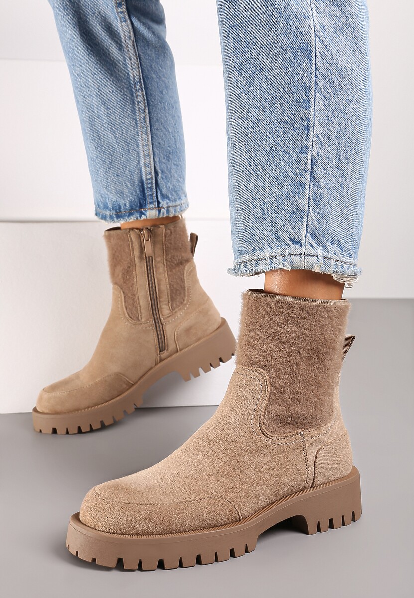 Botine Nevoria Bej 2