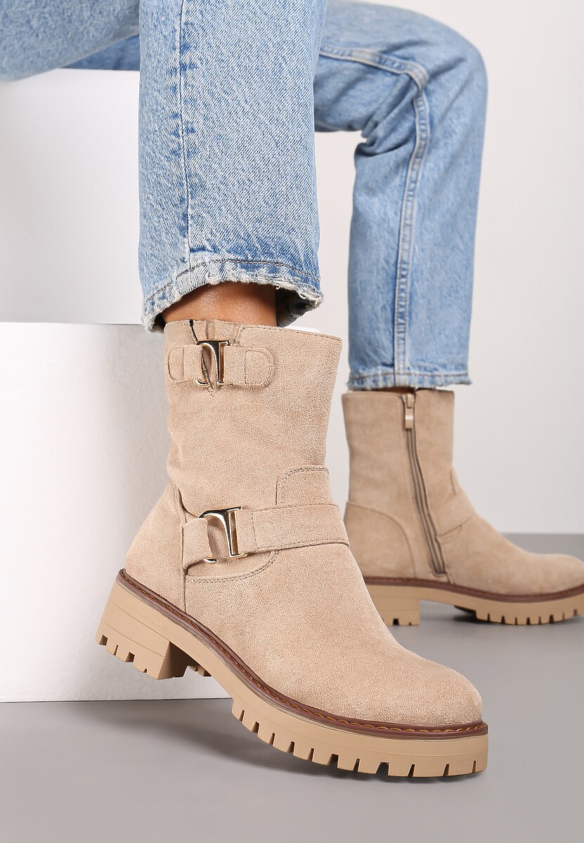 Botine Sinvella Bej 1
