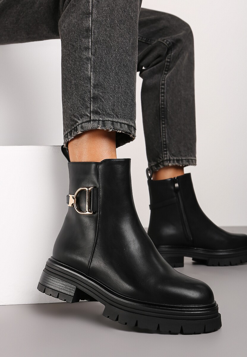 Botine Linitha Negre 1