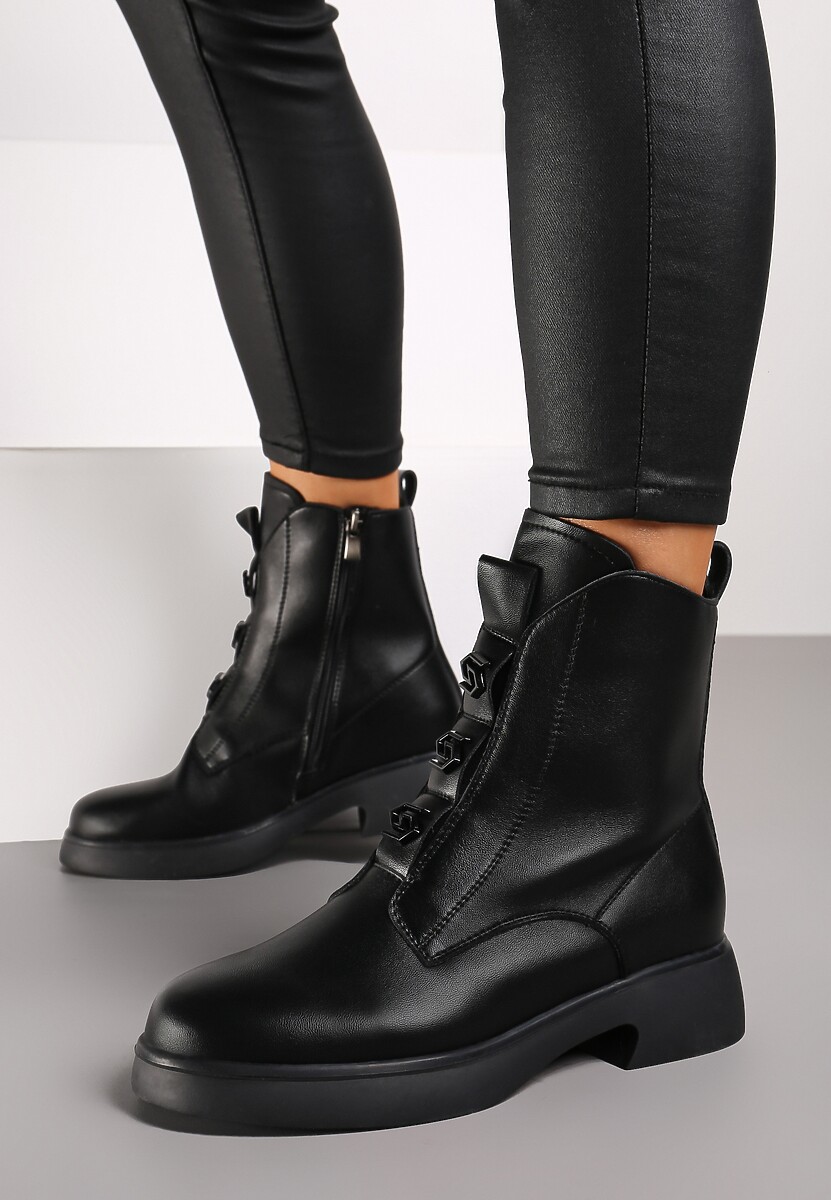 Botine Evalinae Negre 2
