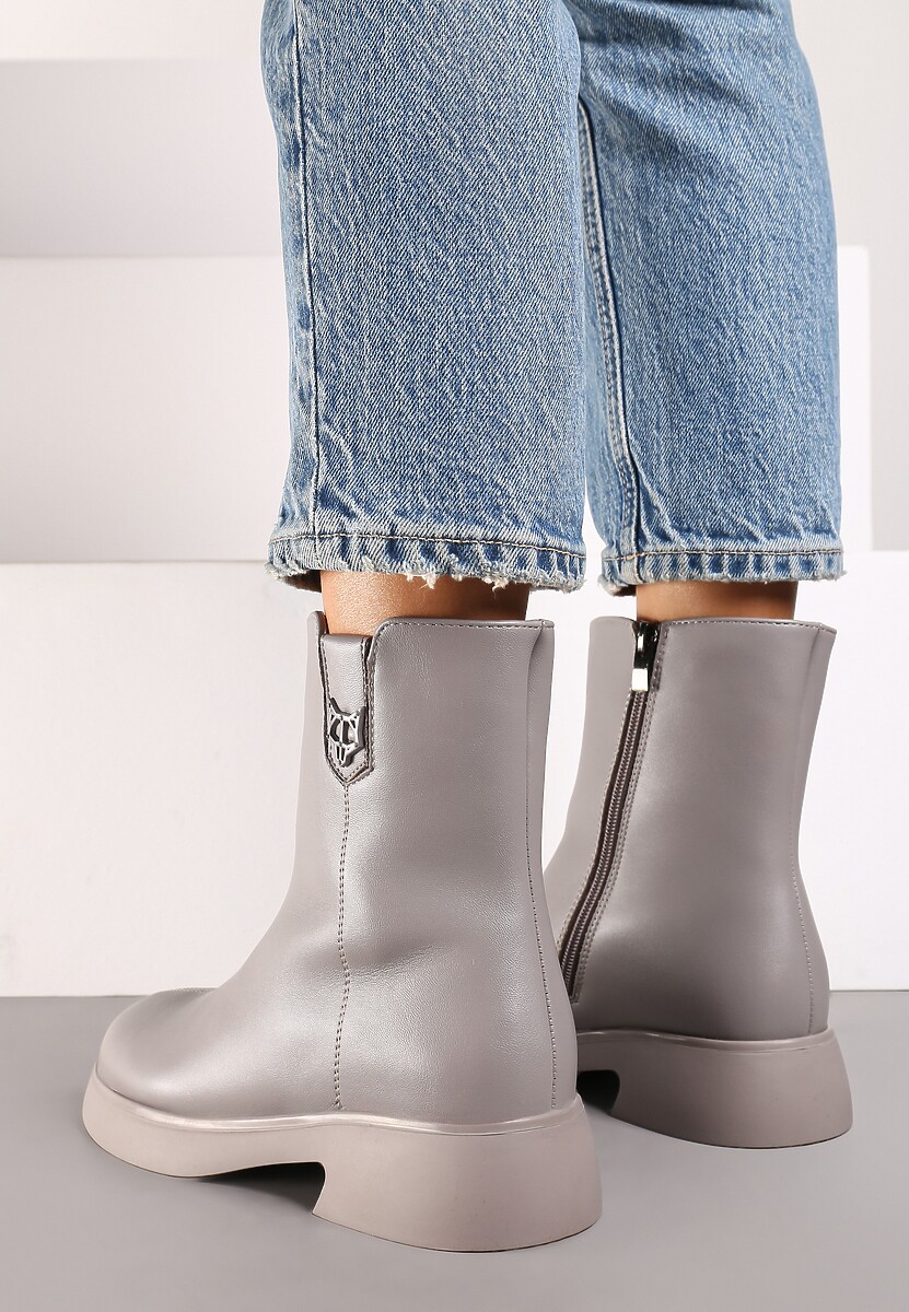 Botine Evelinthra Gri 3