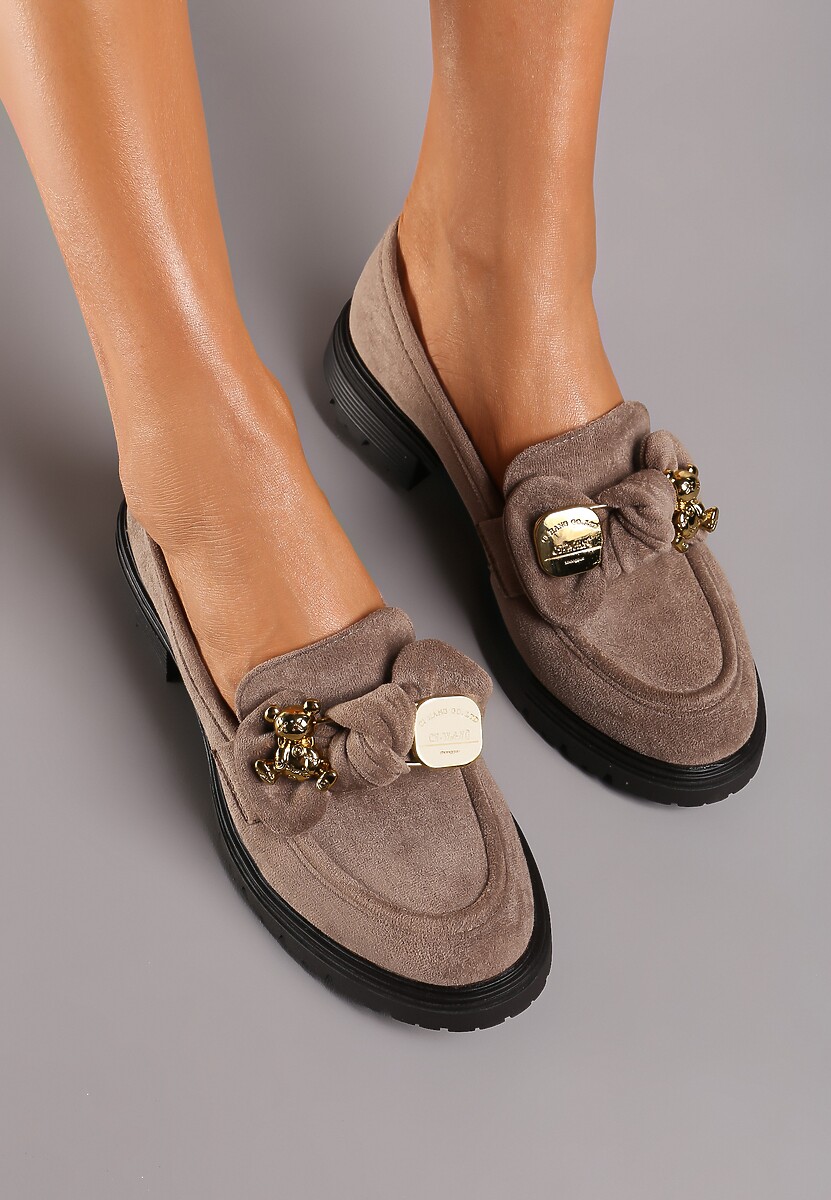 Mocasini Belarelle Bej 3