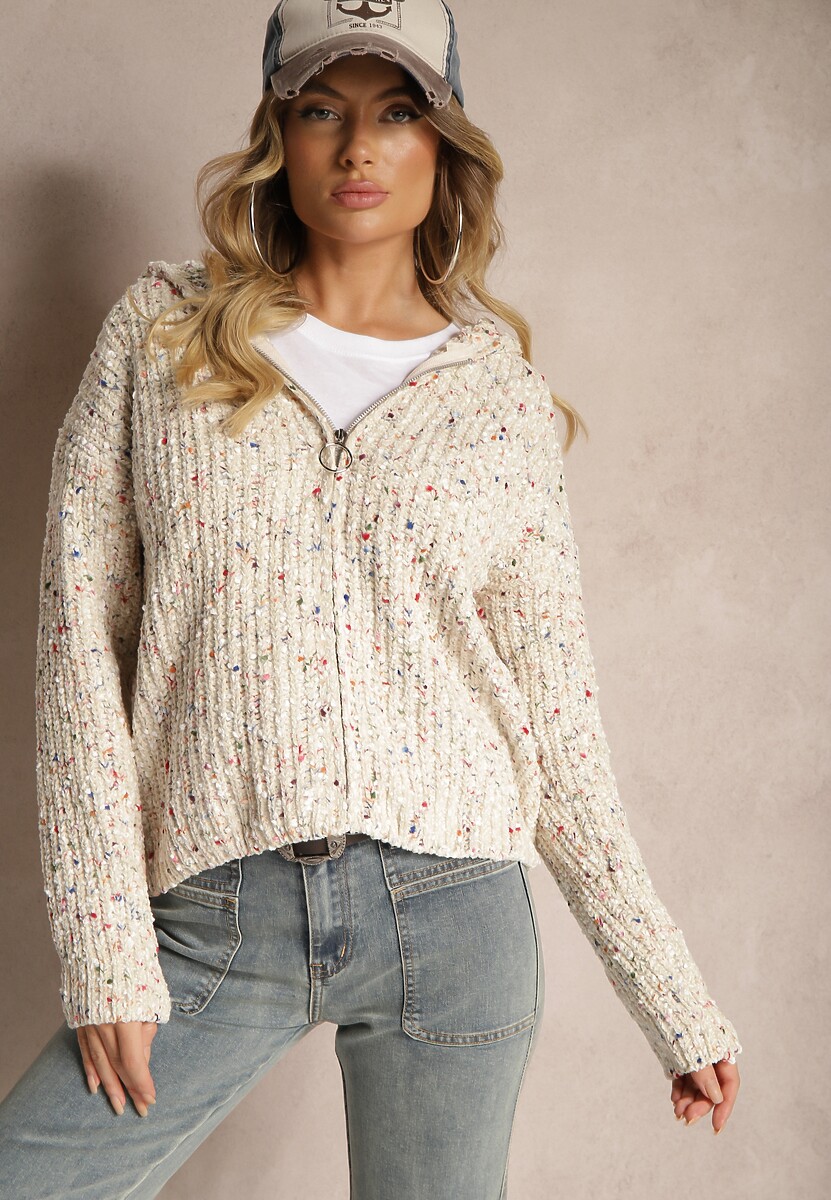 Cardigan Evarithria Bej deschis 1