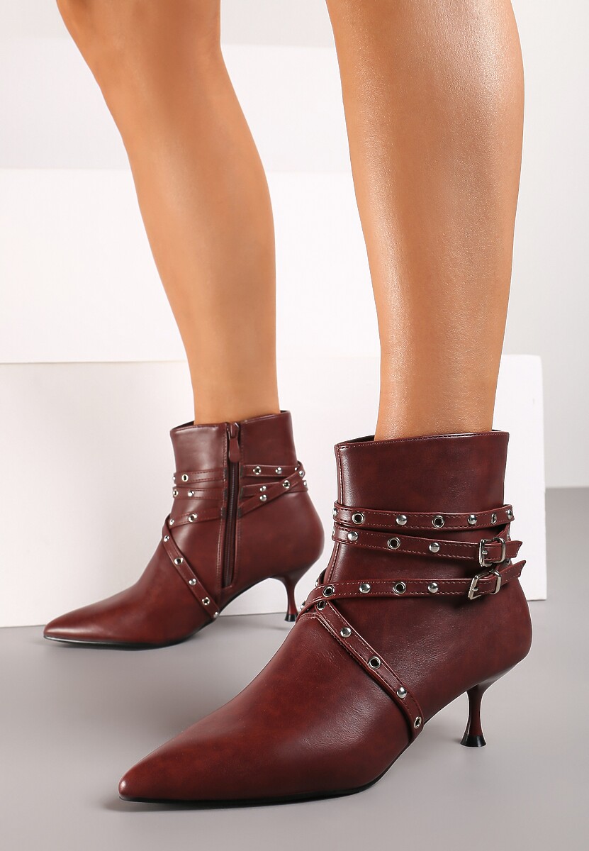 Botine Lobelina Bordo 2