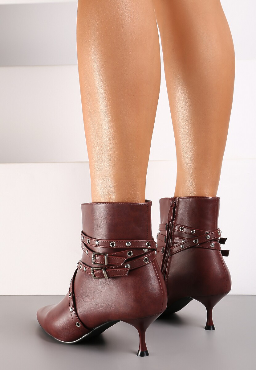 Botine Lobelina Bordo 3