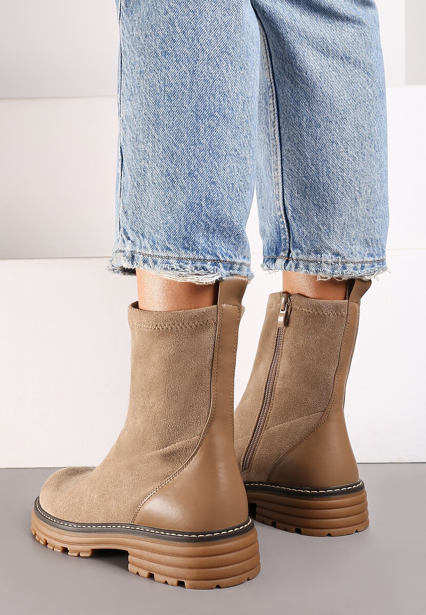 Botine Vioriela Bej 3
