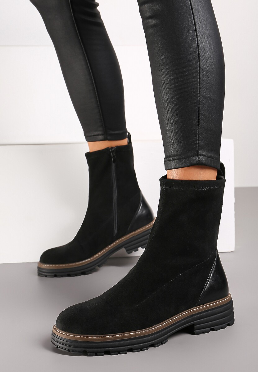Botine Vioriela Negre 1
