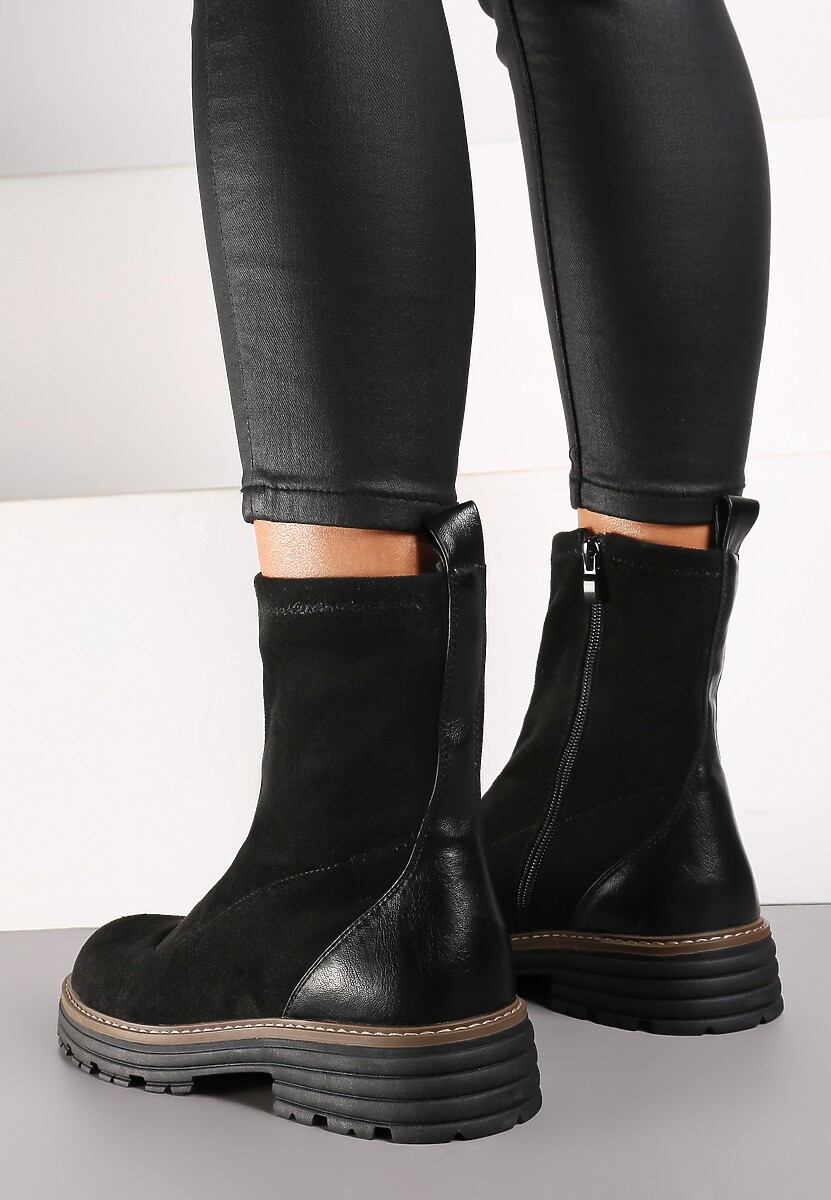 Botine Vioriela Negre 3