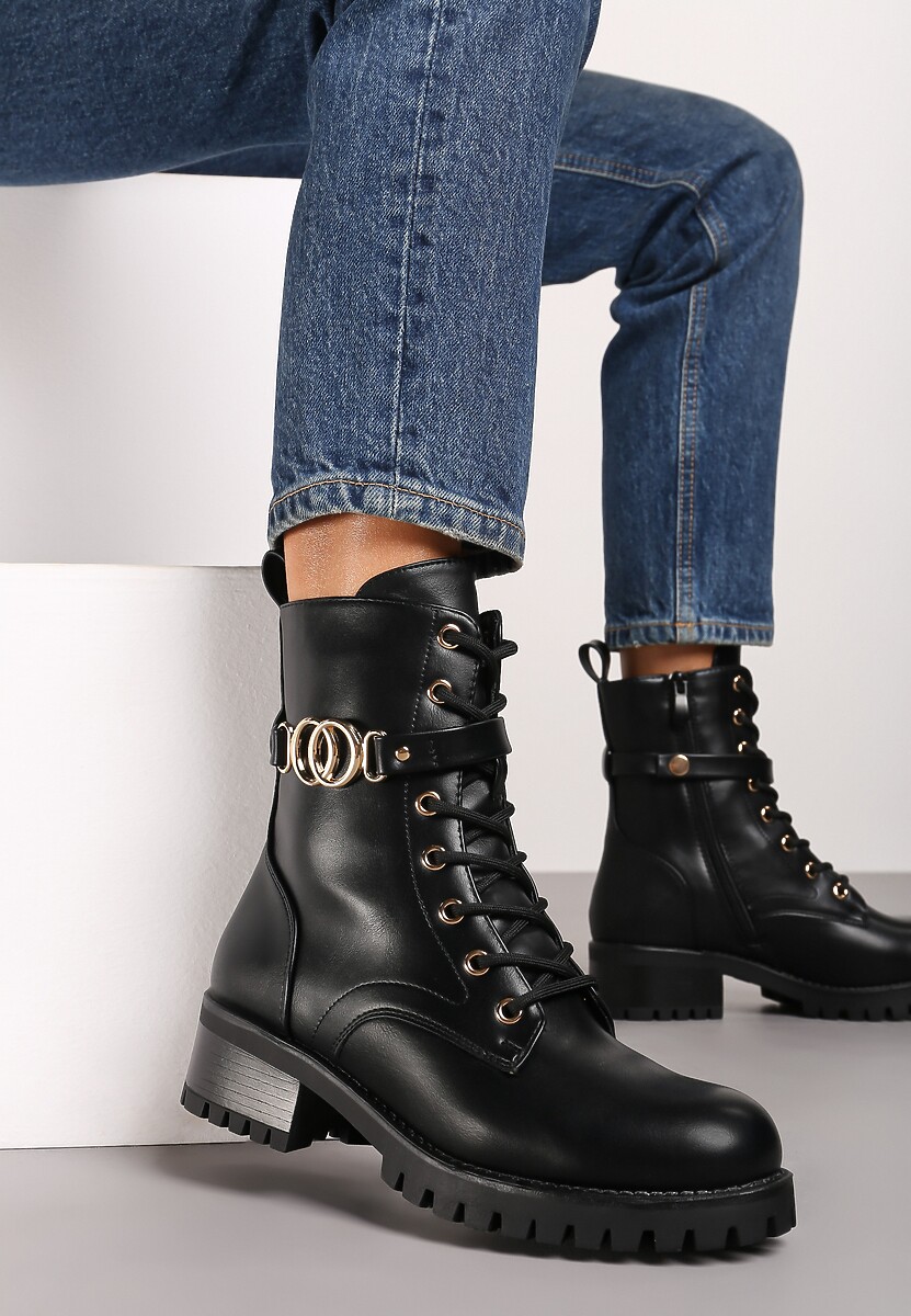 Botine Meziella Negre 1