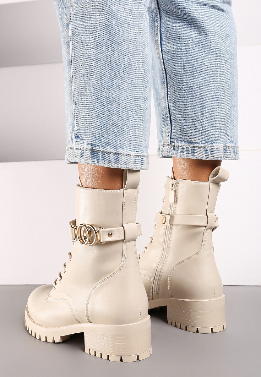 Botine Meziella Bej 3
