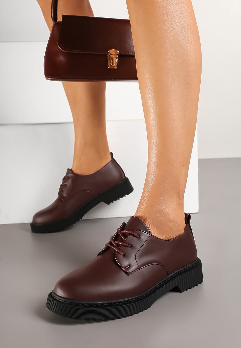 Pantofi casual Migola Bordo 1