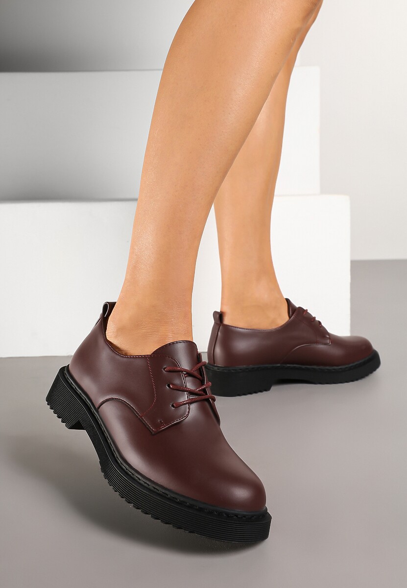 Pantofi casual Migola Bordo 2
