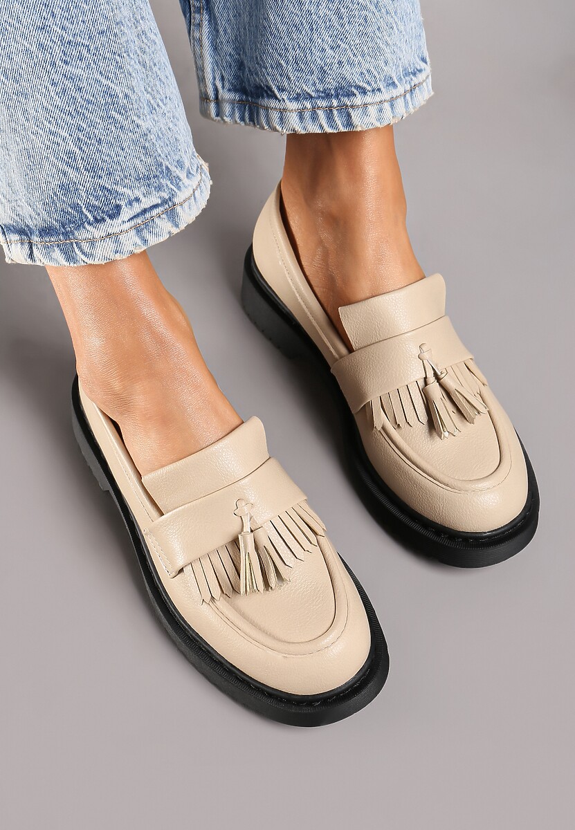 Mocasini Sortia Bej 3