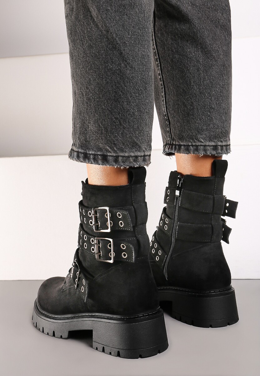 Botine Alleine Negre 3
