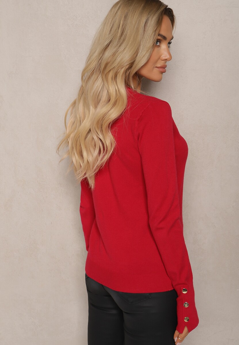 Cardigan Ivalithea Roșu 3