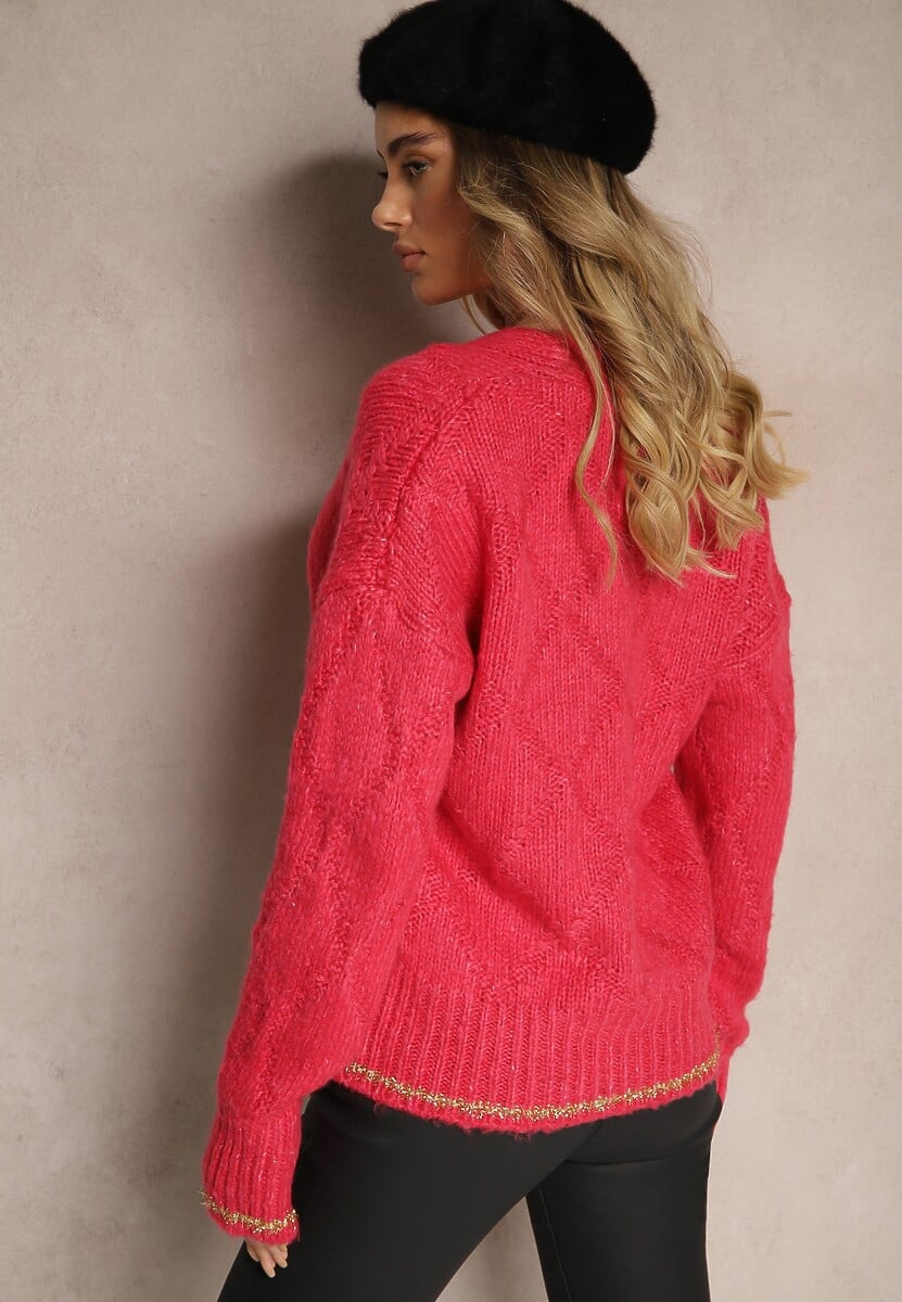 Cardigan Vorttisa Fucsia 3
