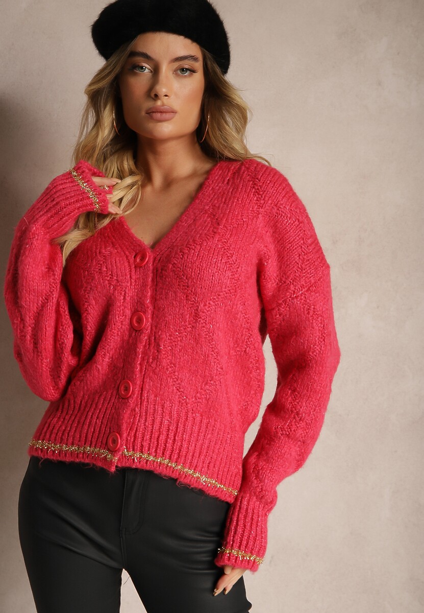 Cardigan Vorttisa Fucsia 1