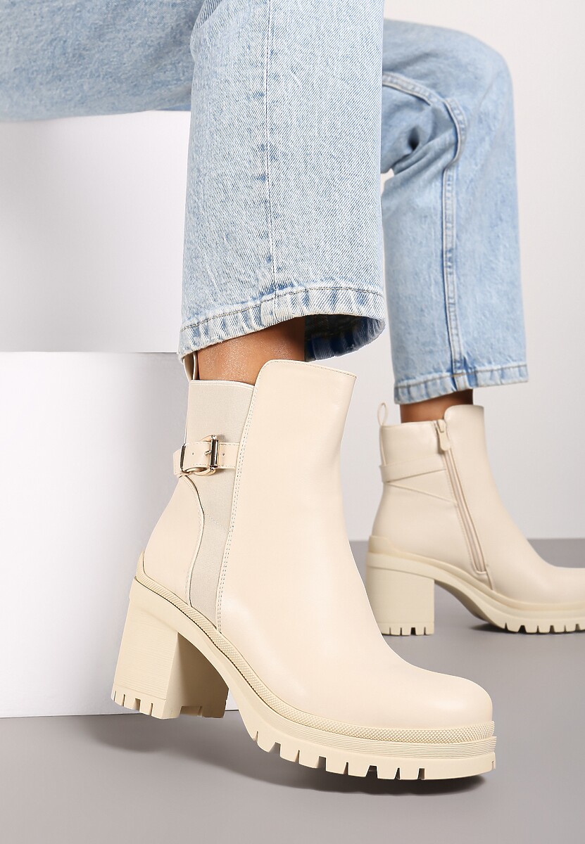 Botine Alletra Bej 2